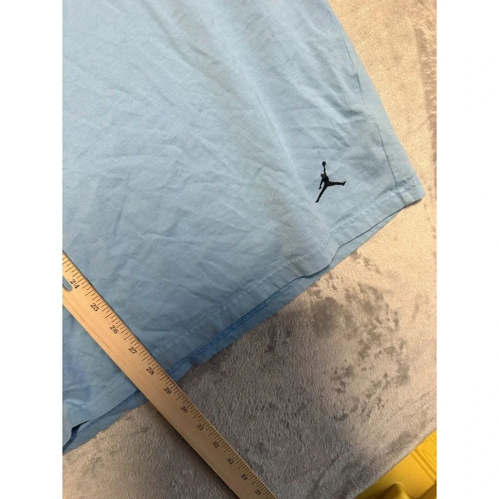 Air Jordan Worldwide Shirt Mens 3XL Blue Pocket Tee Nike